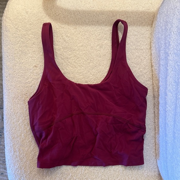 Alo Women's Pink Tank Top with built in bra - Picture 1 of 2